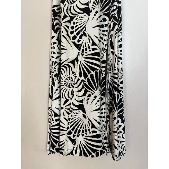 Free People Stevie Midi Maxi Black & White Floral Beach‎ Dress Size XS - Picture 5 of 15